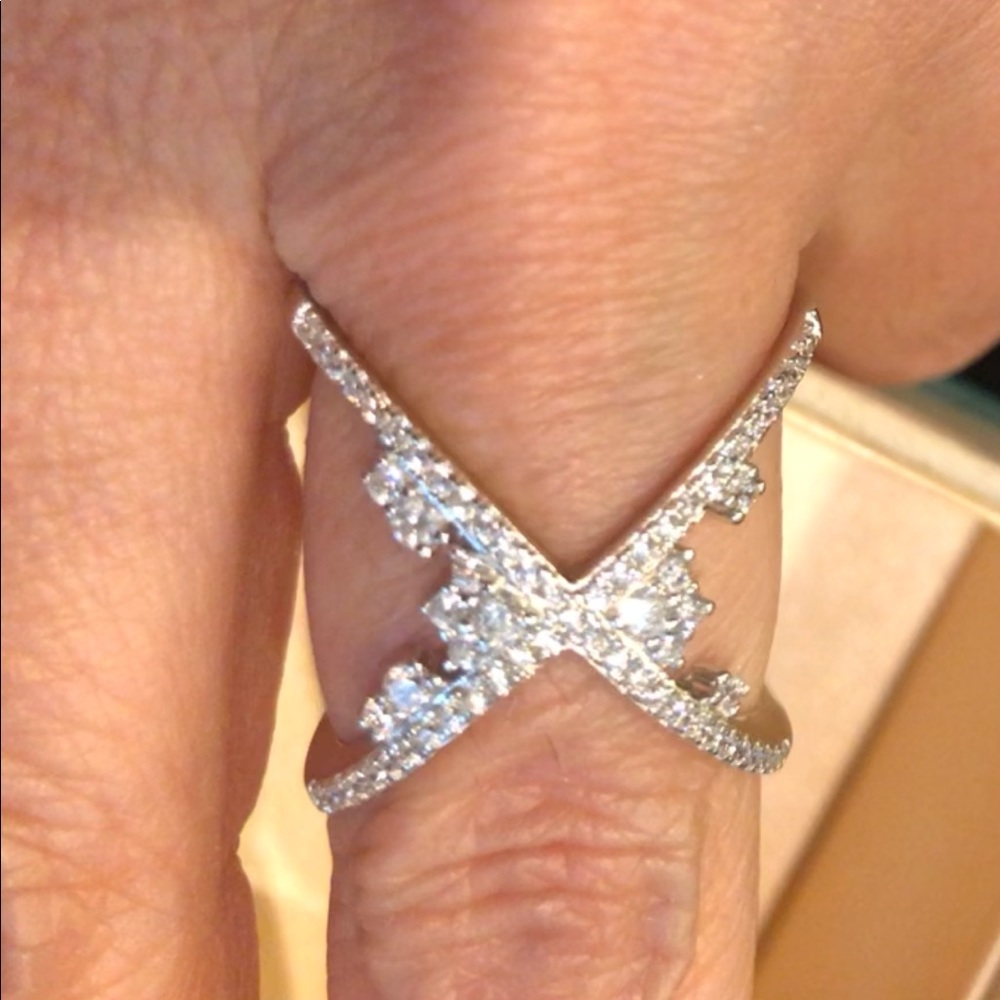 925 Sterling Silver CZ Ring